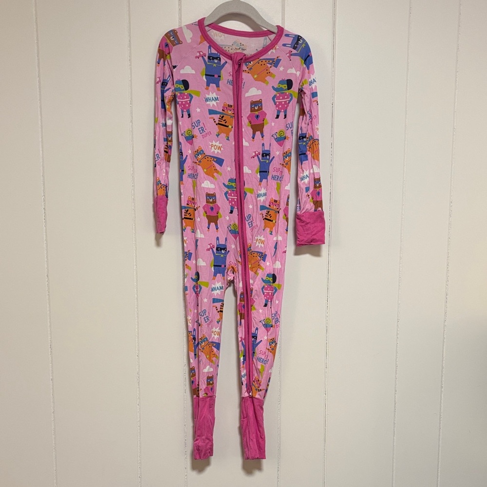 Little Sleepies Pink Sleepyhero Zippy